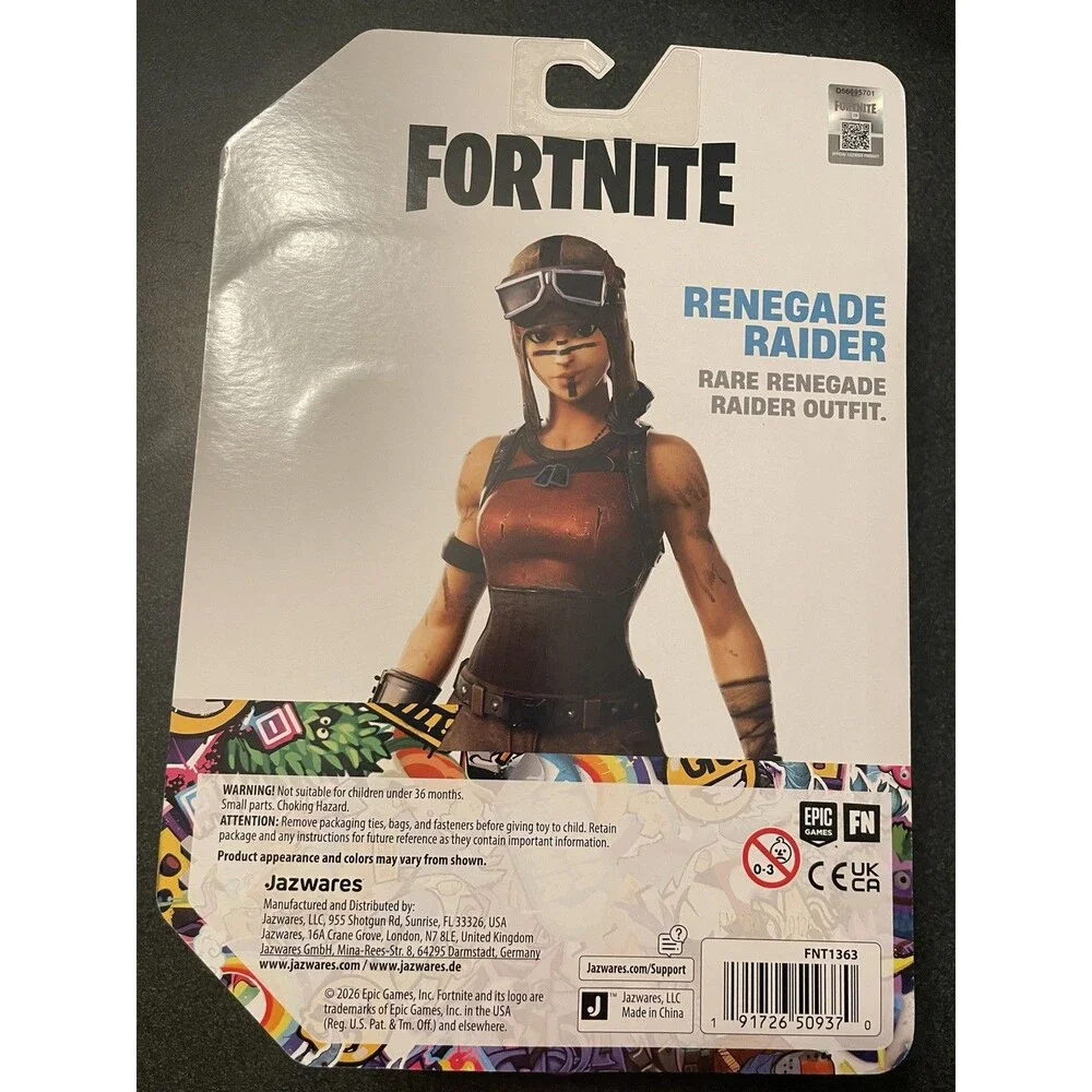 FORTNITE Jazwares 2026 OG Renegade Raider Solo Mode 4